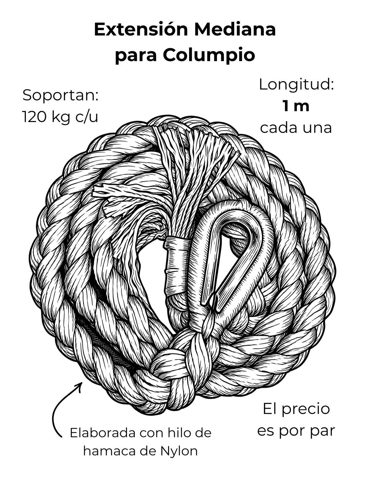 Exension Mediana para Columpio Ficha