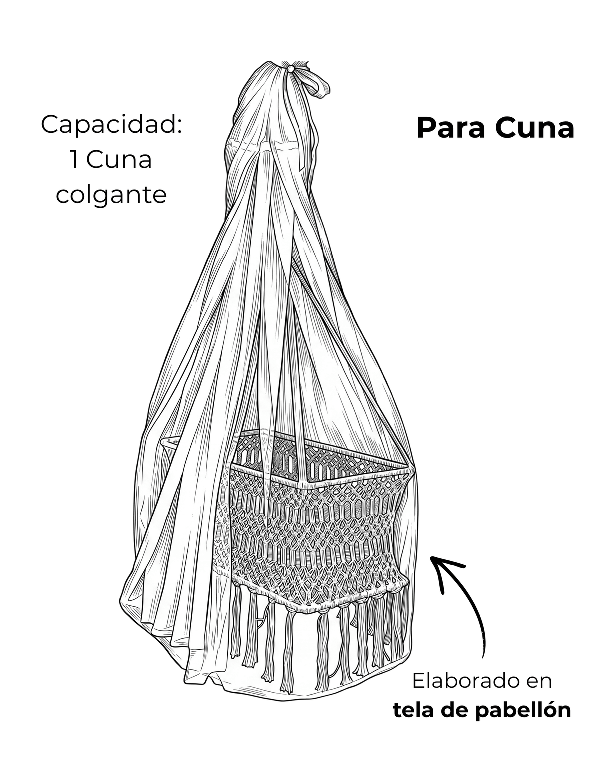 Mosquitero para Cuna Ficha
