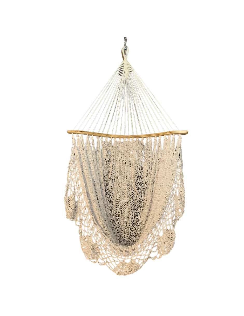 courbe avec macramé