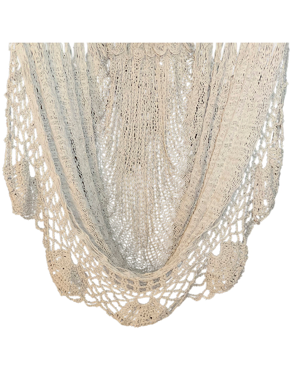courbe avec macramé