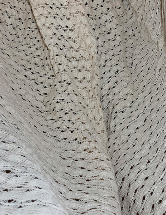 Curvo de Tela con Macramé