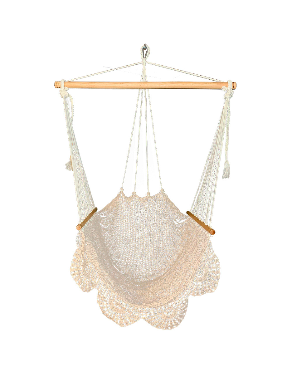 3 Rods with Macramé