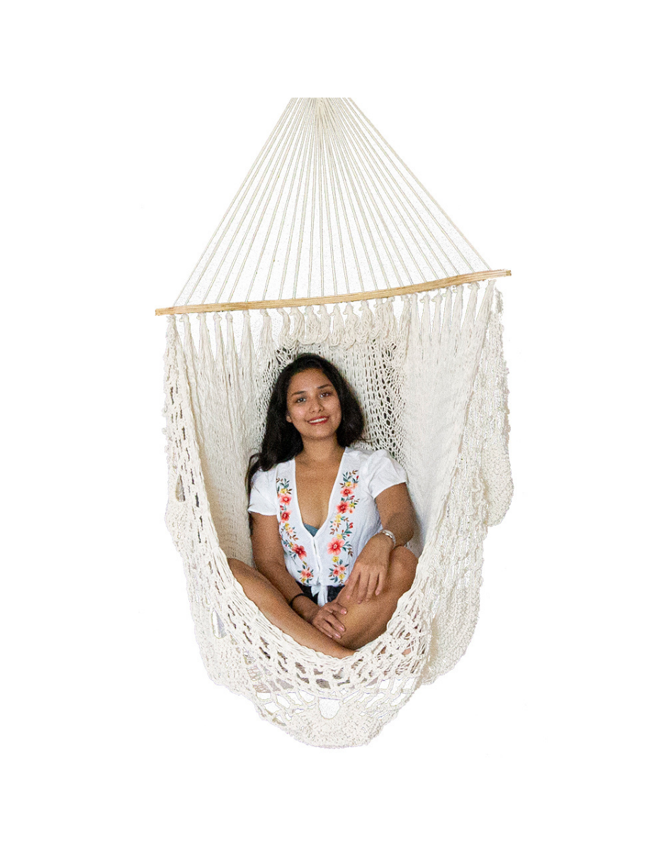 courbe avec macramé