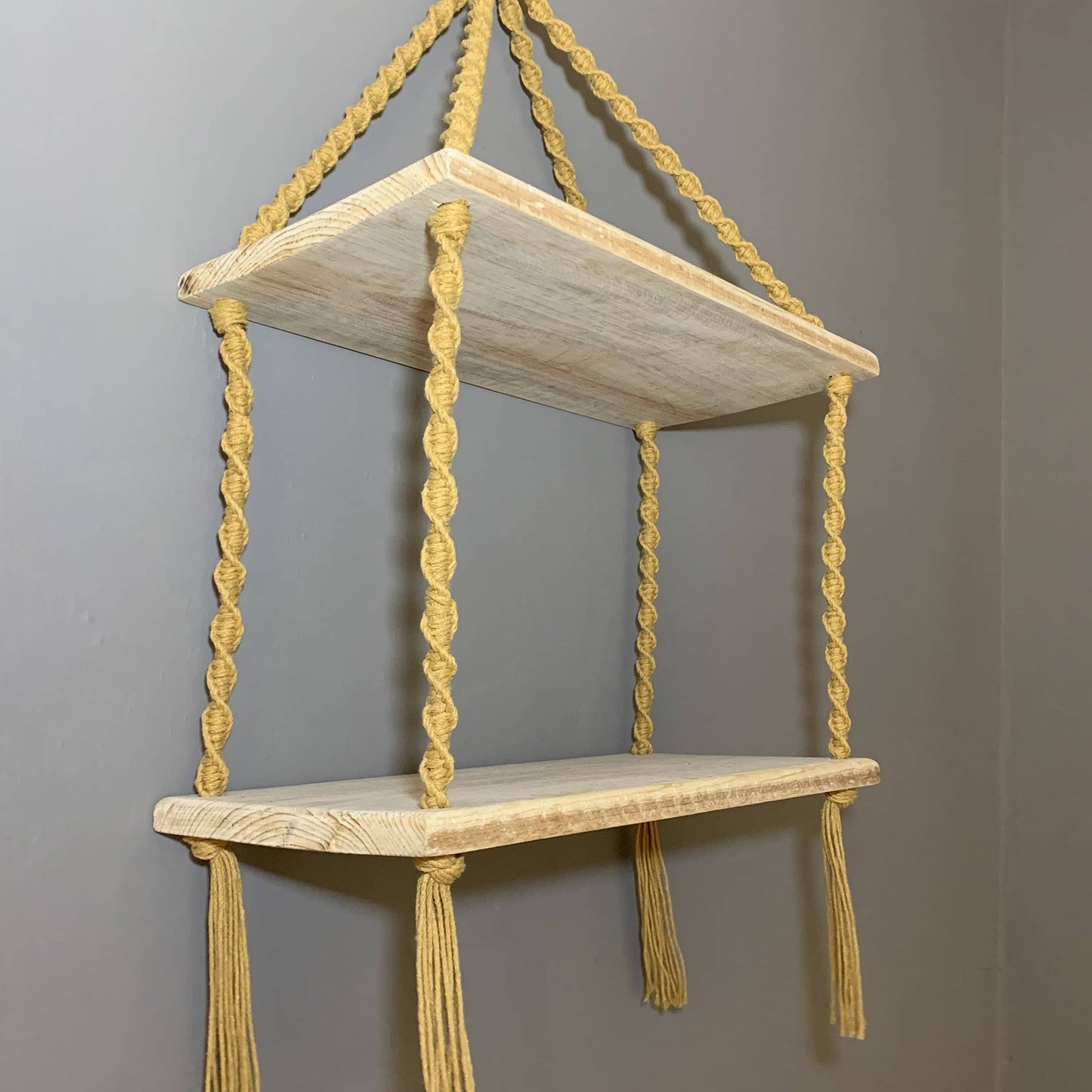 Macrame Shelf