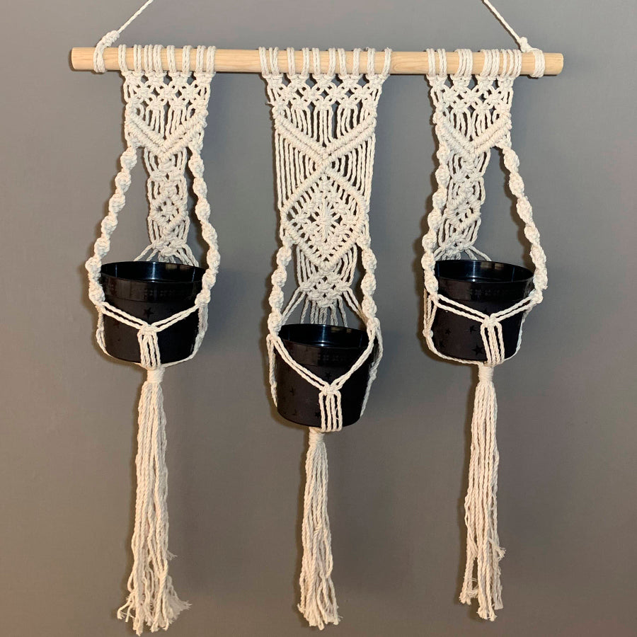 Triple Planter Tapestry