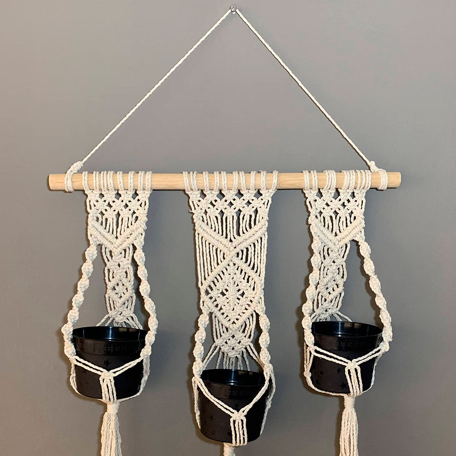 Triple Planter Tapestry