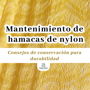Mantenimiento de Hamacas de Nylon: Consejos de Conservación para Durabilidad