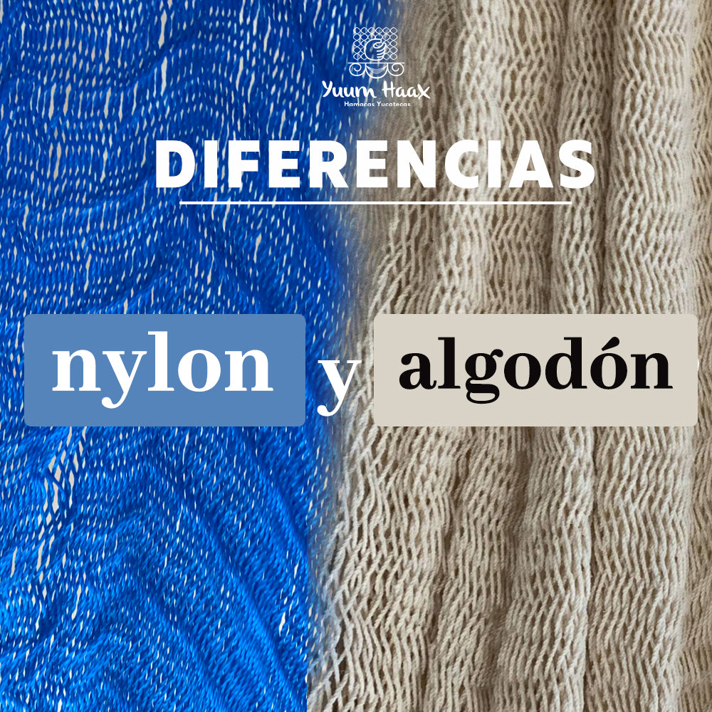 Diferencia entre Hamacas de Algodón y Nylon: ¿Cuál es la mejor opción para ti?