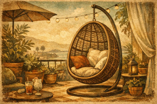 Review de silla colgante para terraza: qué mirar