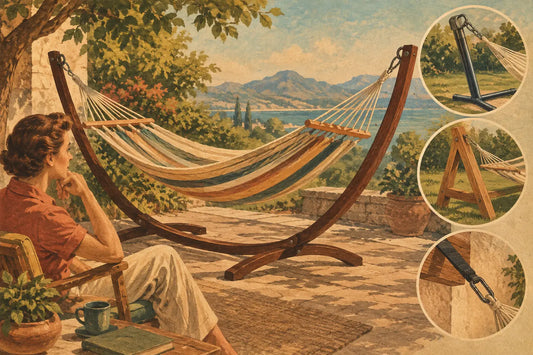 Opiniones sobre soportes para hamaca: qué mirar
