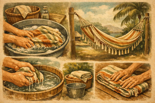 Cómo lavar una hamaca artesanal sin dañarla