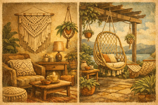 Macrame interior vs exterior: qué elegir