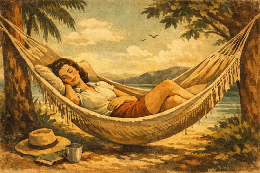Beneficios de dormir en hamaca de verdad