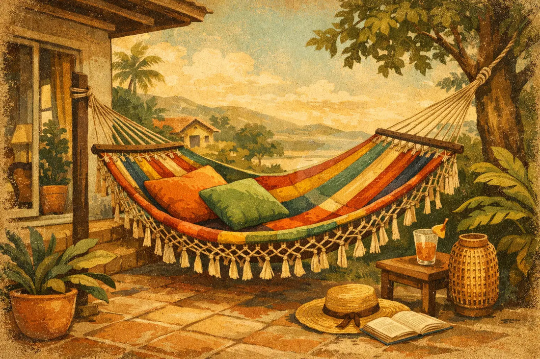 Hamaca personalizada en colores para tu hogar