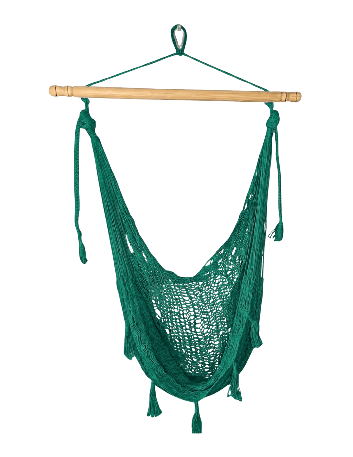 Columpio Recto para Niños Verde Esmeralda