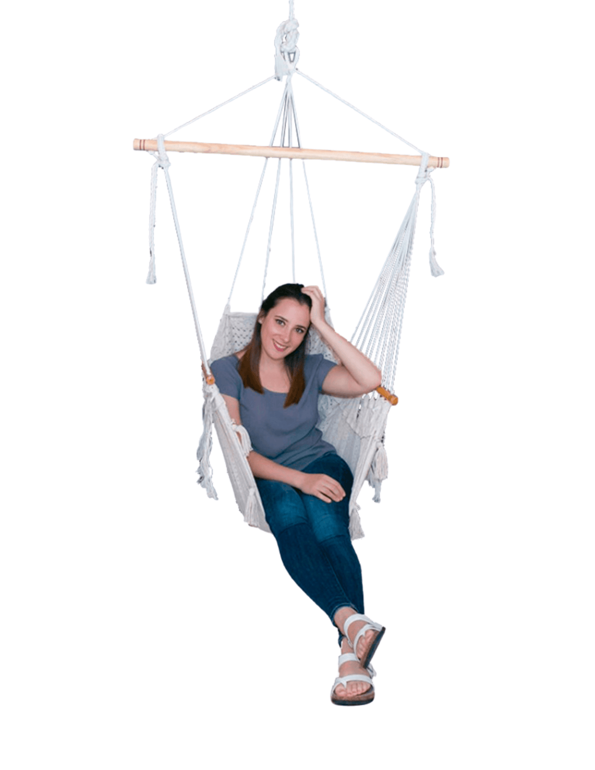 3 tiges en tissu