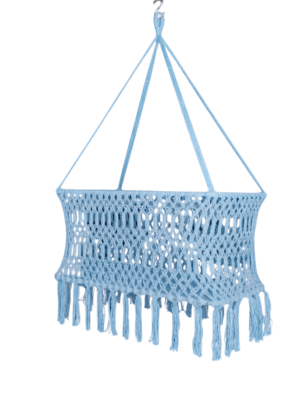 Cuna Cuadrada Azul Cielo