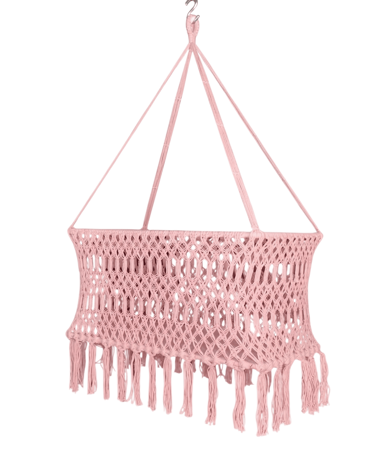 Cuna Cuadrada Rosa Pastel