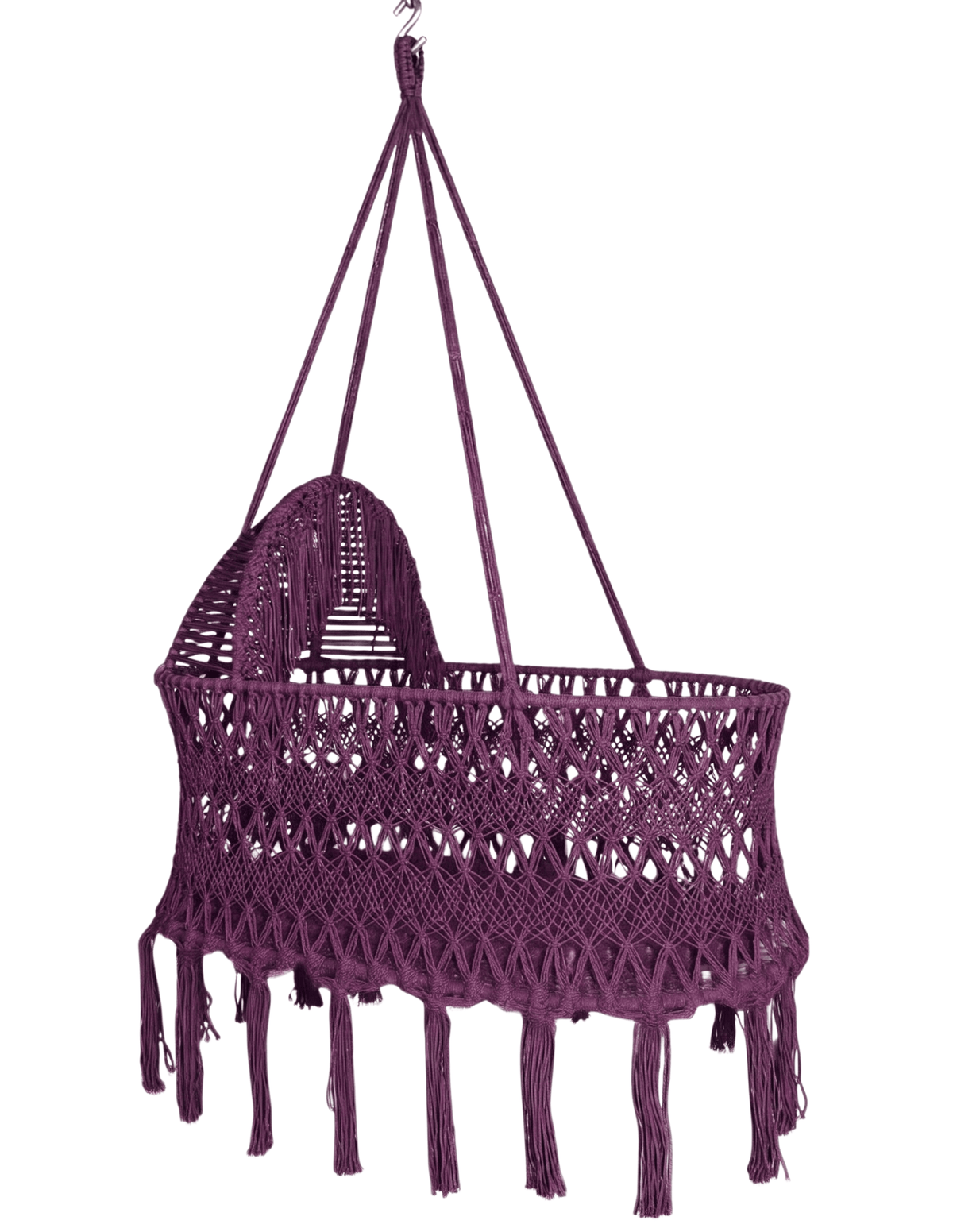 Cuna Moises Morado