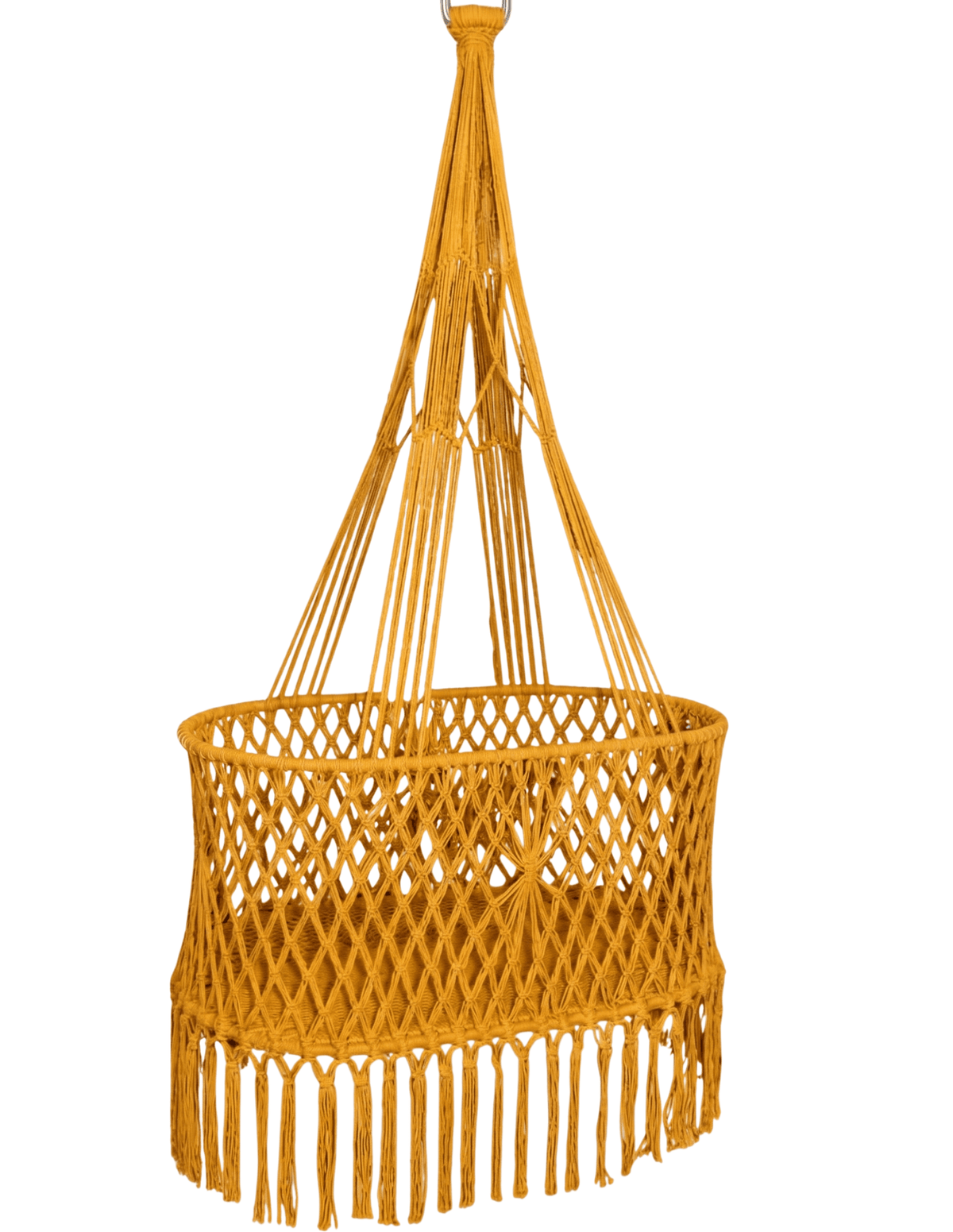 Cuna Ovalada Amarillo Oro