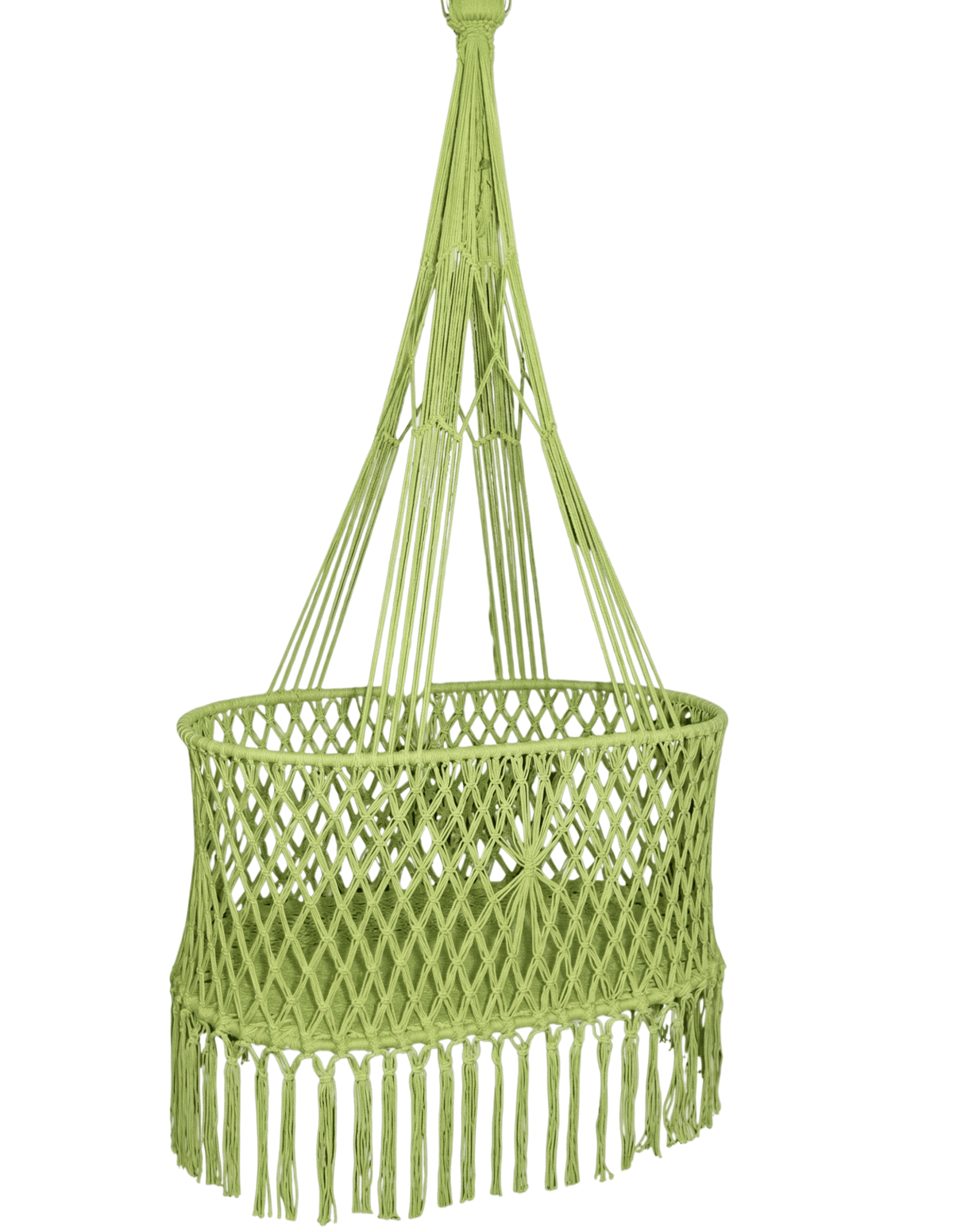 Cuna Ovalada Verde Manzana