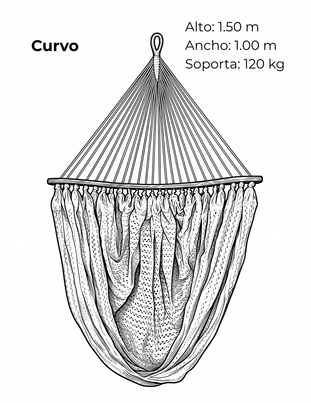 Courbe de tissu