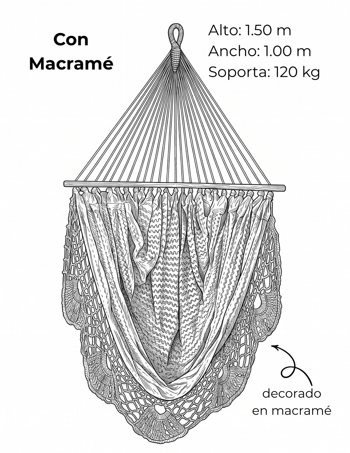 Courbe de tissu