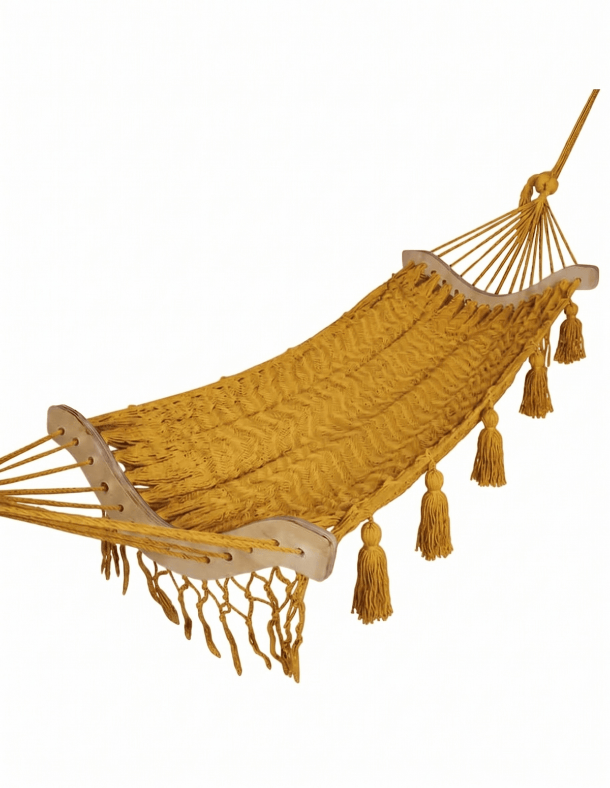 Hamaca Curva Americana Para Niños Amarillo Canario