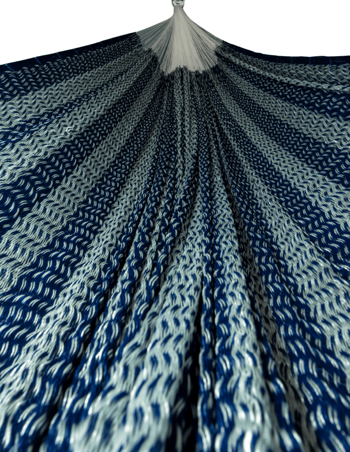 Hamaca Tradicional Jumbo Azul con Plata