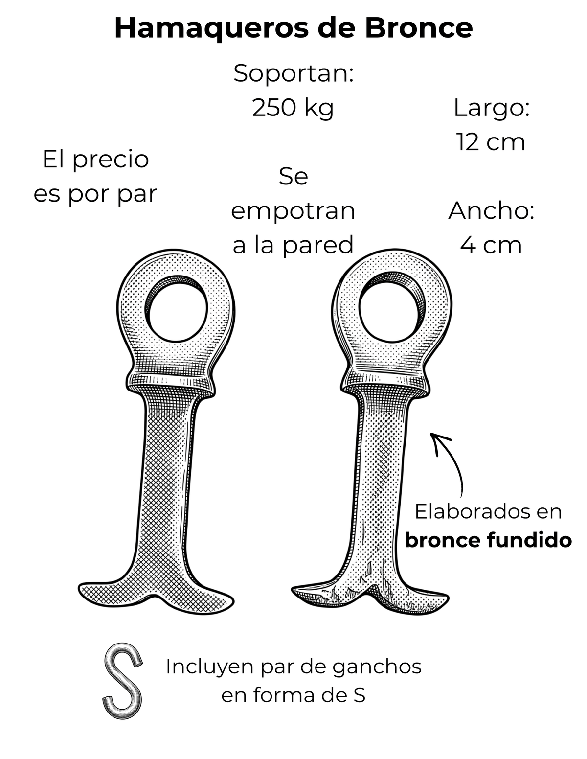 Hamaqueros de Bronce Ficha