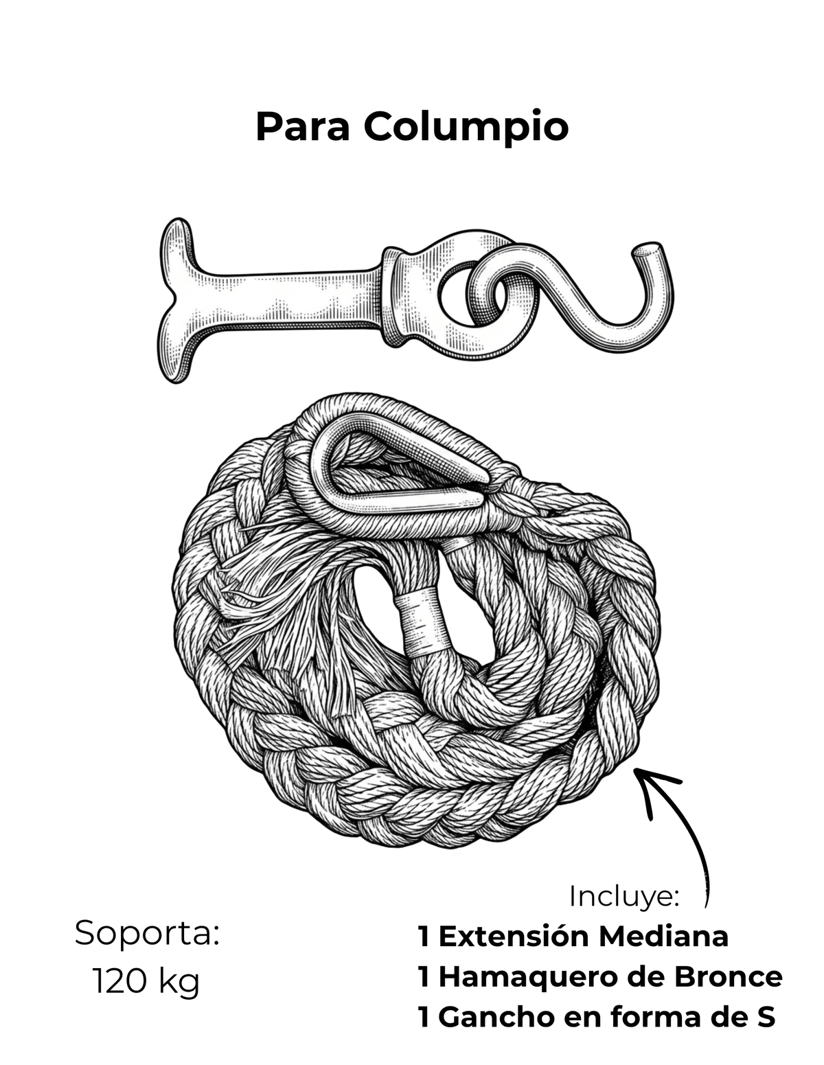 Kit para Columpio Ficha