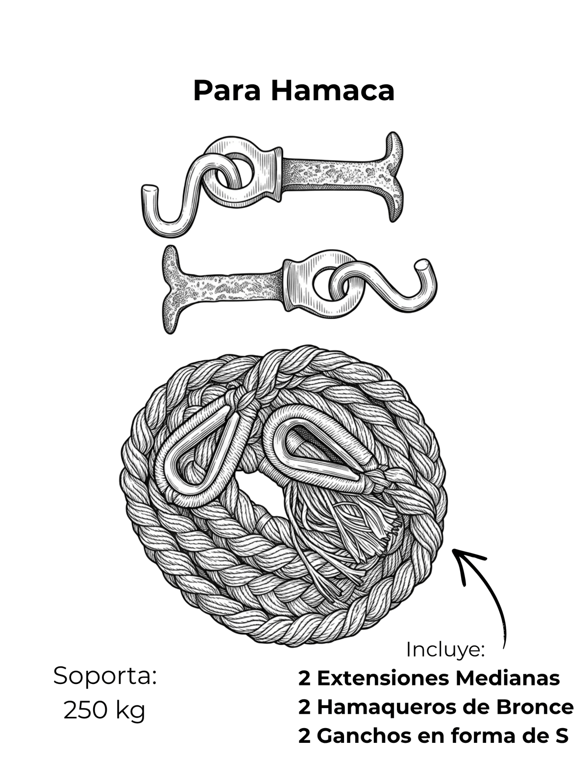 Kit para Hamaca Ficha