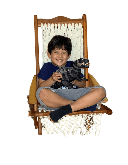 Mecedora Infantil Natural