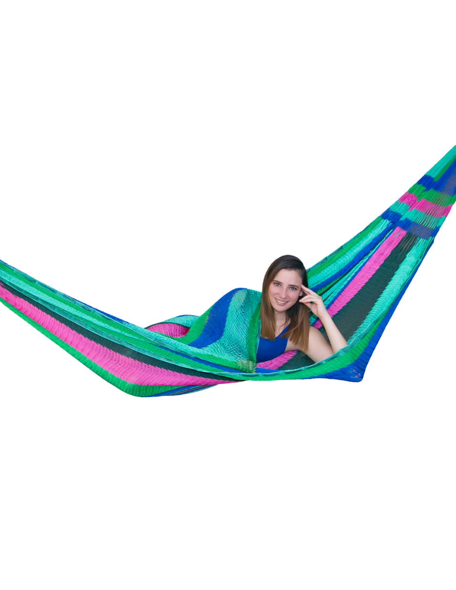 King Size avec double tissu et bras de ventilateur