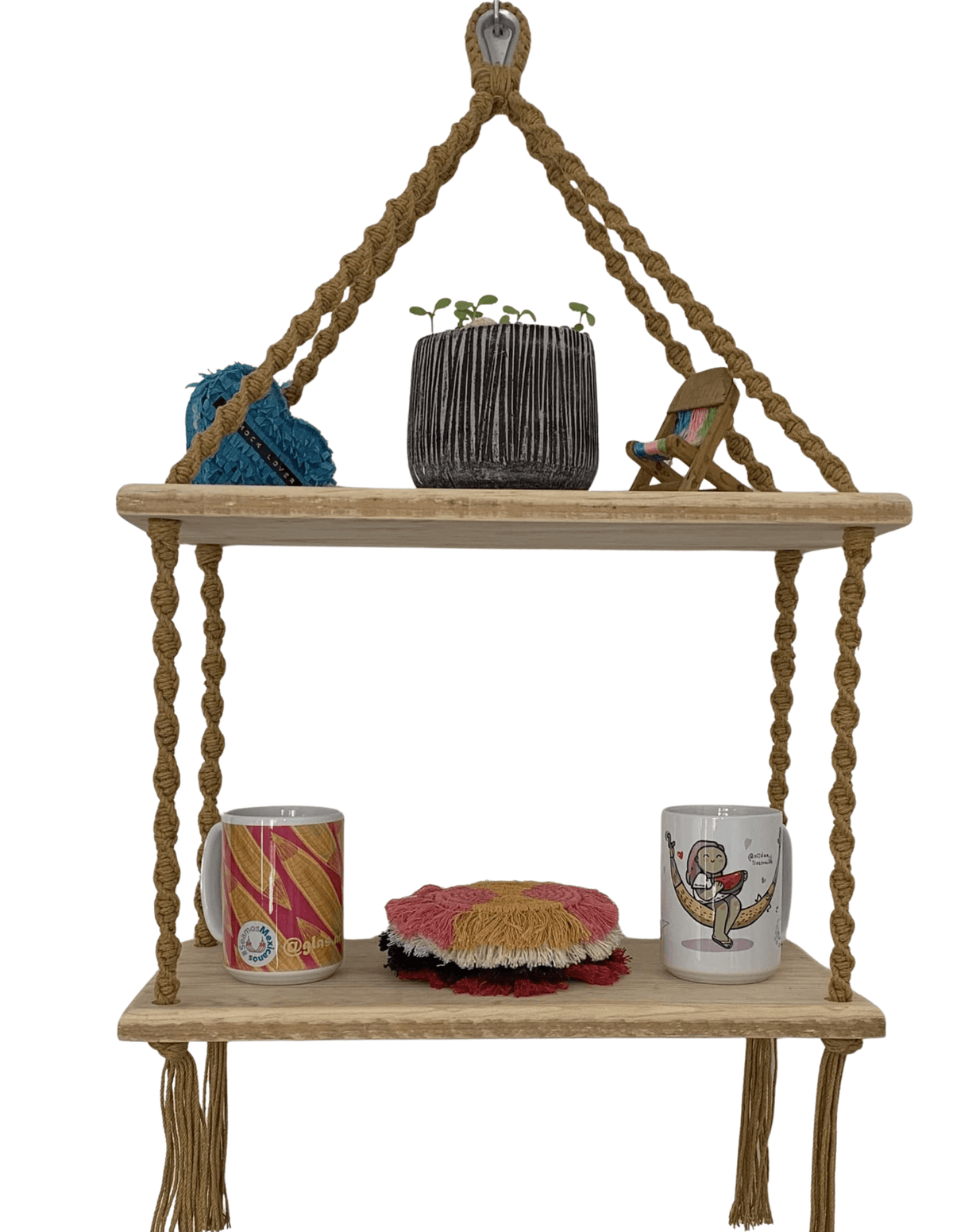 Repisa macrame