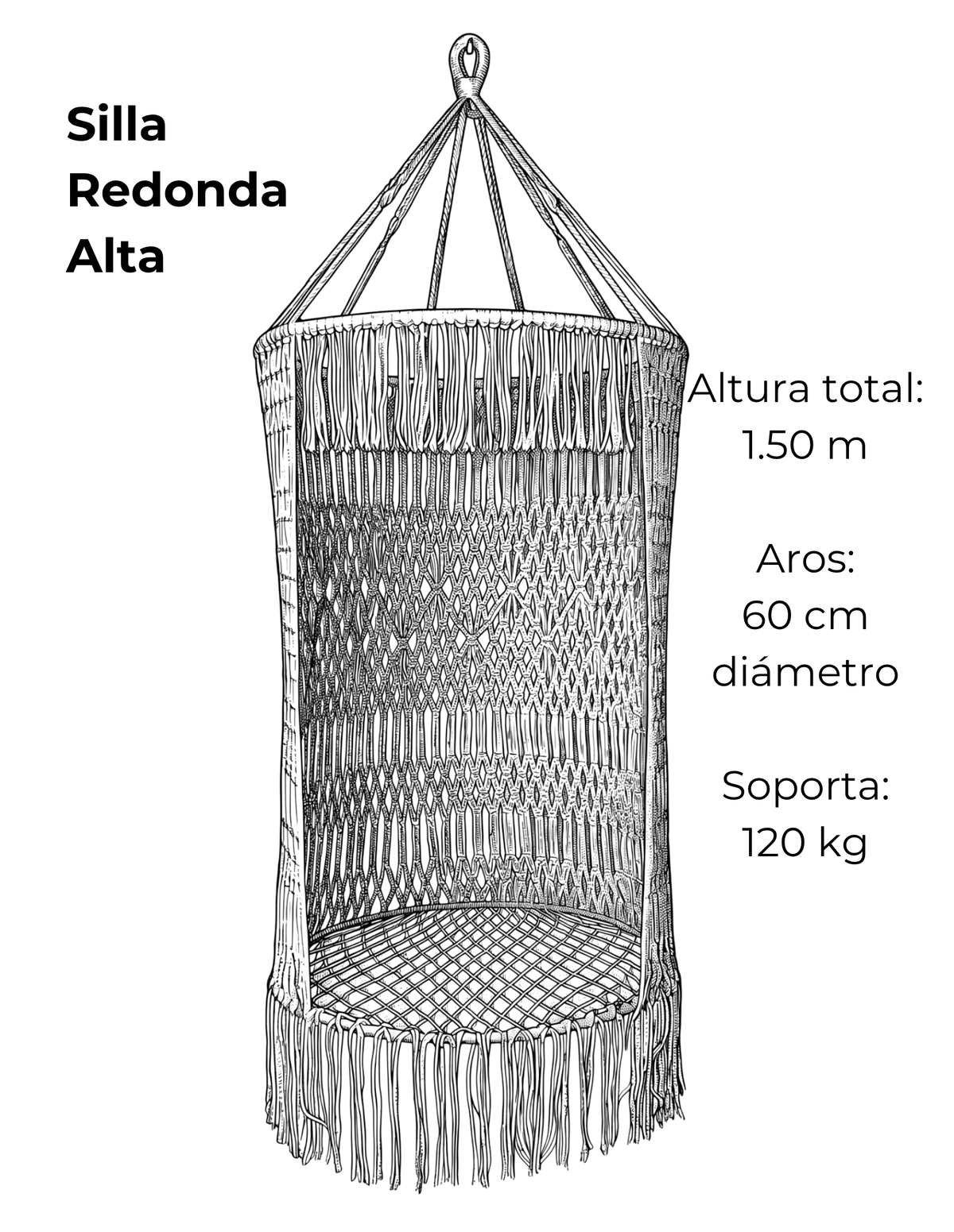 High Round Chair
