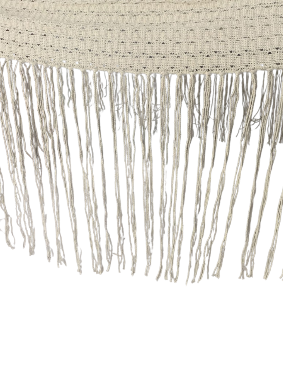 Straight Fabric with Waterfall