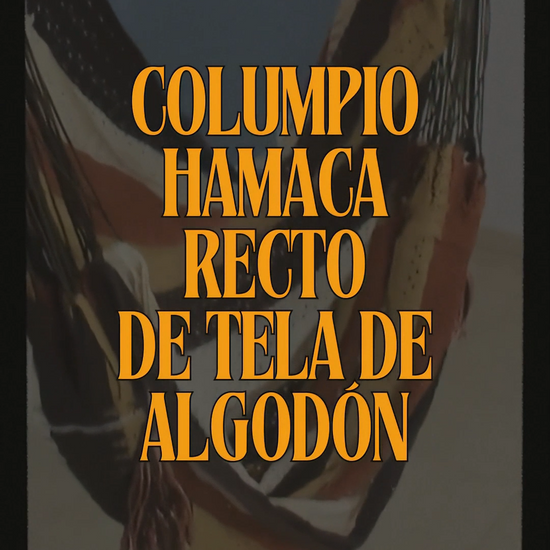 Video Columpio Recto de Tela de Algodón