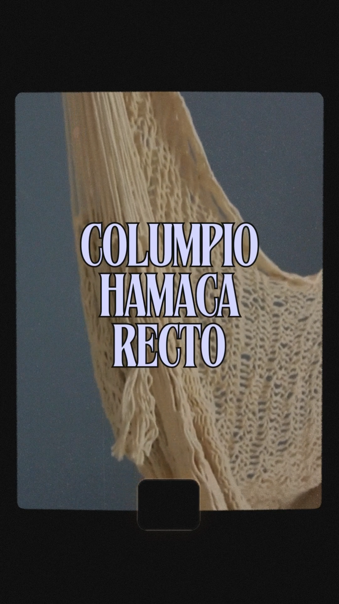 Video Columpio Hamaa Recto