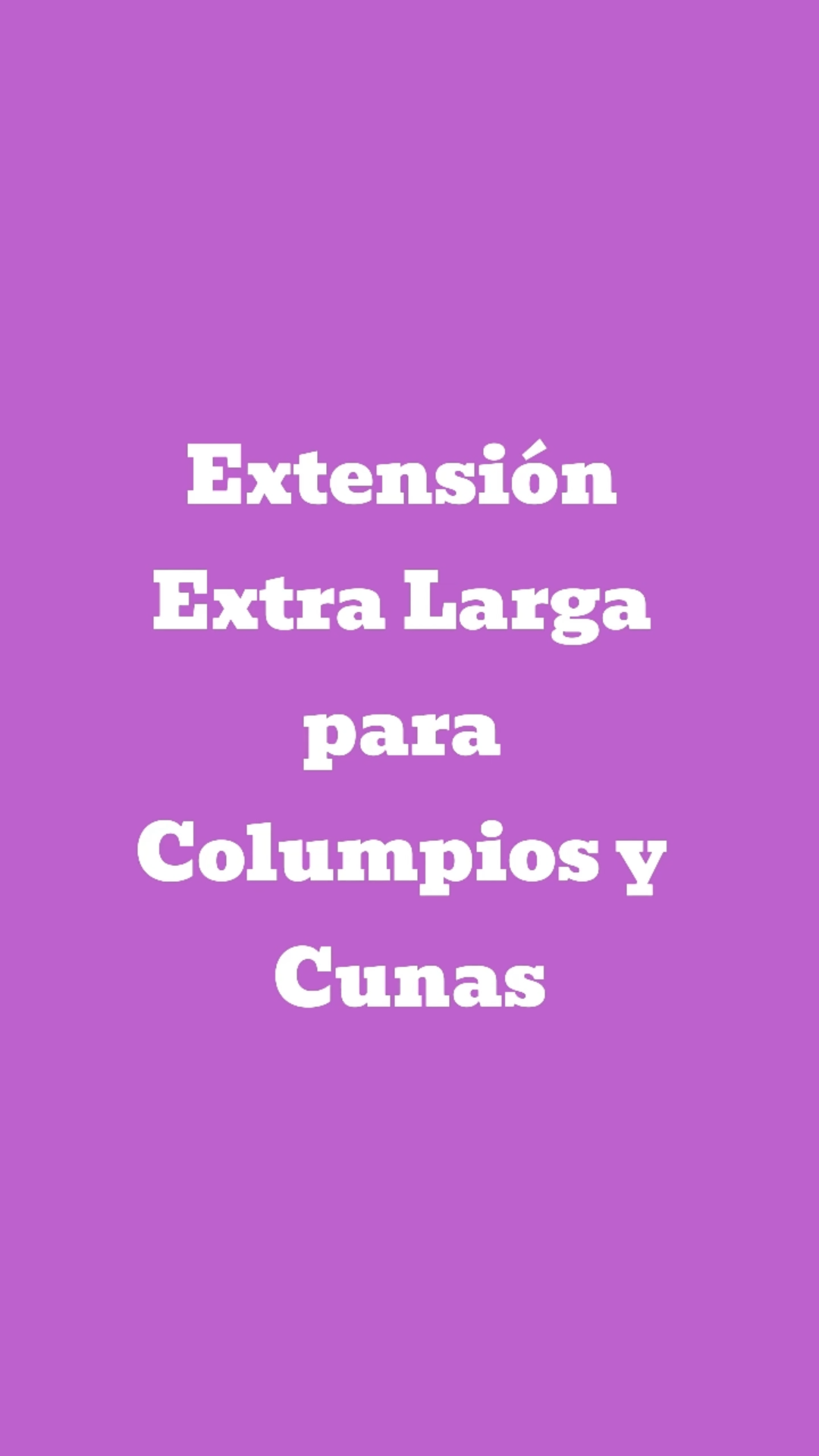 Video Extension Extra Larga Para Columpio
