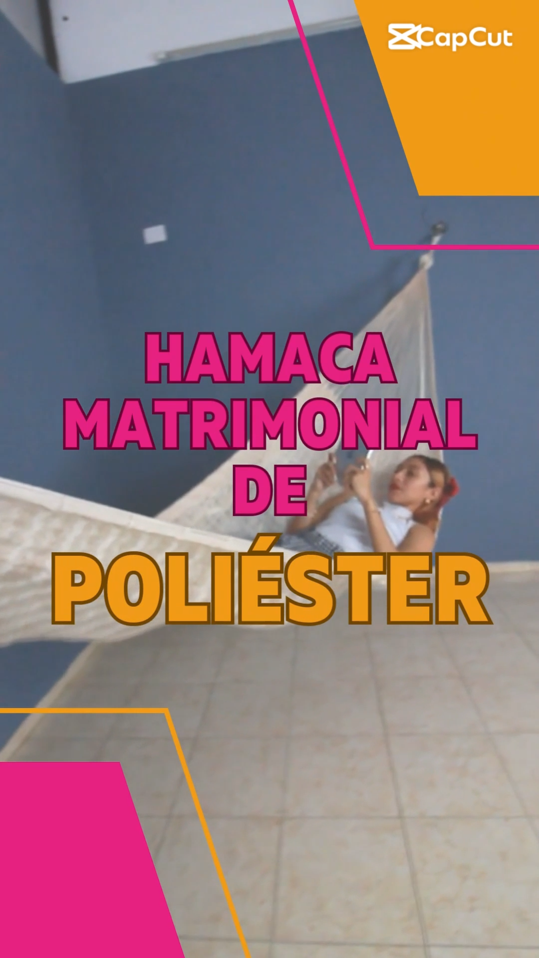 Video Hamaca de Poliester Matrimonial