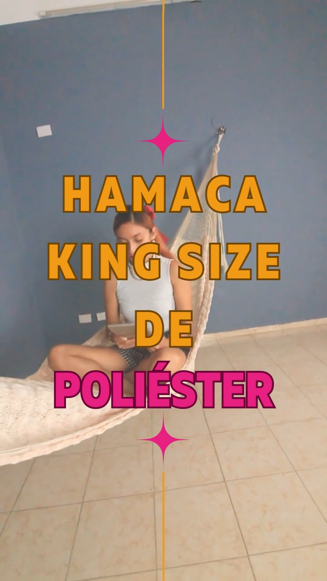 Video Hamaca de Poliester King Size