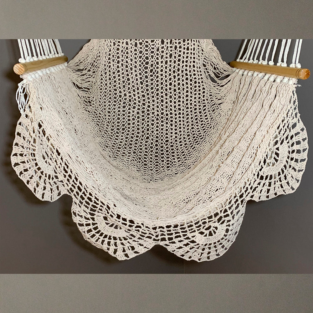 3 tiges avec macramé