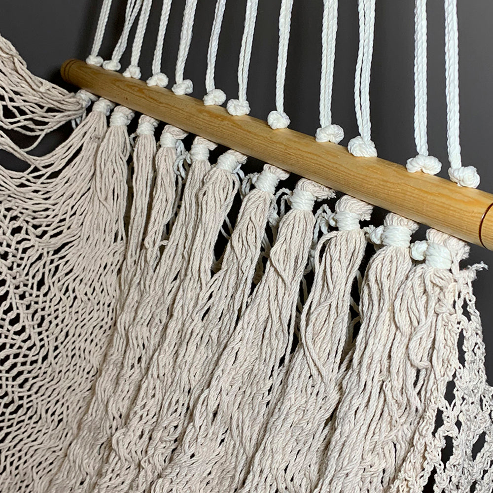 3 Rods with Macramé