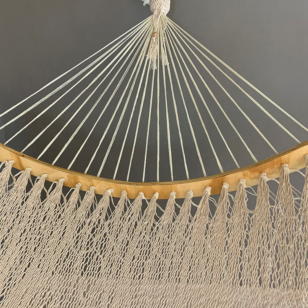 Curva con Macramé