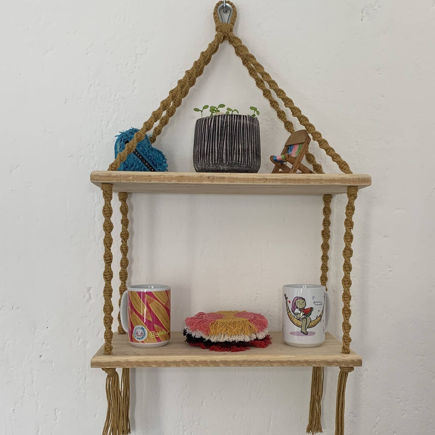 Macrame Shelf